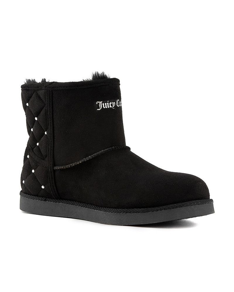 Women's Kayte Winter Booties Black $35.55 Shoes