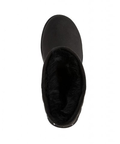 Women's Kayte Winter Booties Black $35.55 Shoes