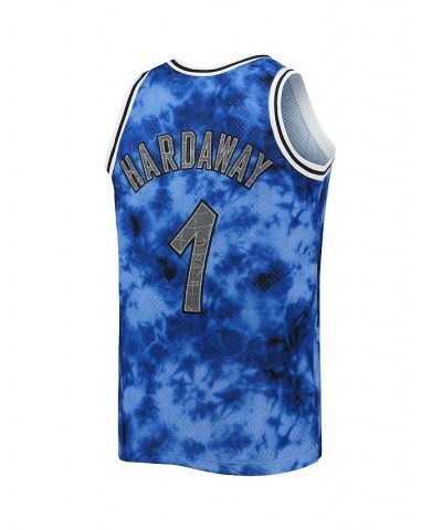 Men's Penny Hardaway Blue Orlando Magic 1994-95 Galaxy Swingman Jersey $57.34 Jersey