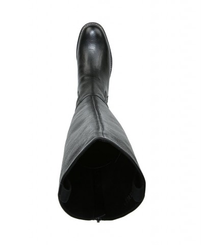 Meyer High Shaft Boots Black Leather $37.38 Shoes