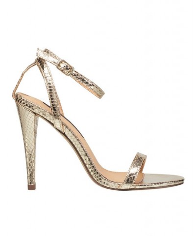 Women's Tessa Dress Sandals Gold $44.10 Shoes