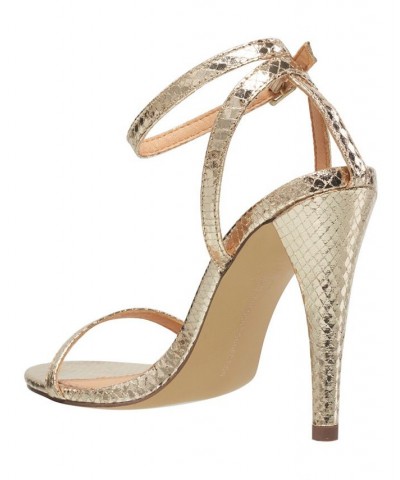 Women's Tessa Dress Sandals Gold $44.10 Shoes