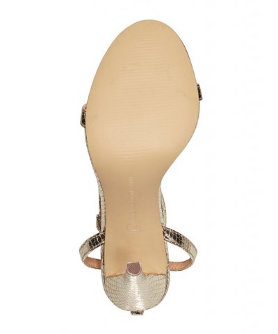 Women's Tessa Dress Sandals Gold $44.10 Shoes