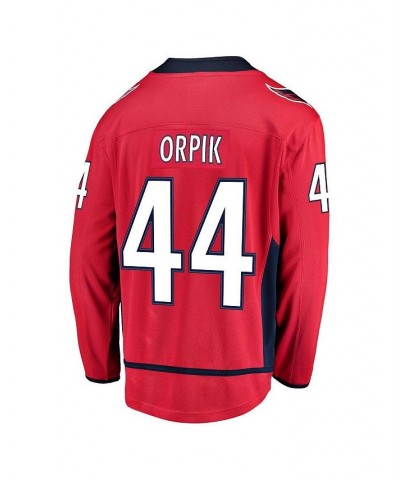 Men's Branded Brooks Orpik Red Washington Capitals Breakaway Home Player Jersey $62.00 Jersey