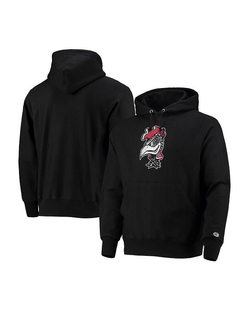 Men's Black South Carolina Gamecocks Vault Logo Reverse Weave Pullover Hoodie $51.29 Sweatshirt