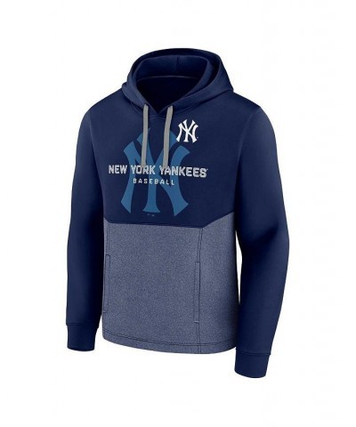 Men's Branded Navy New York Yankees Call the Shots Pullover Hoodie $35.20 Sweatshirt