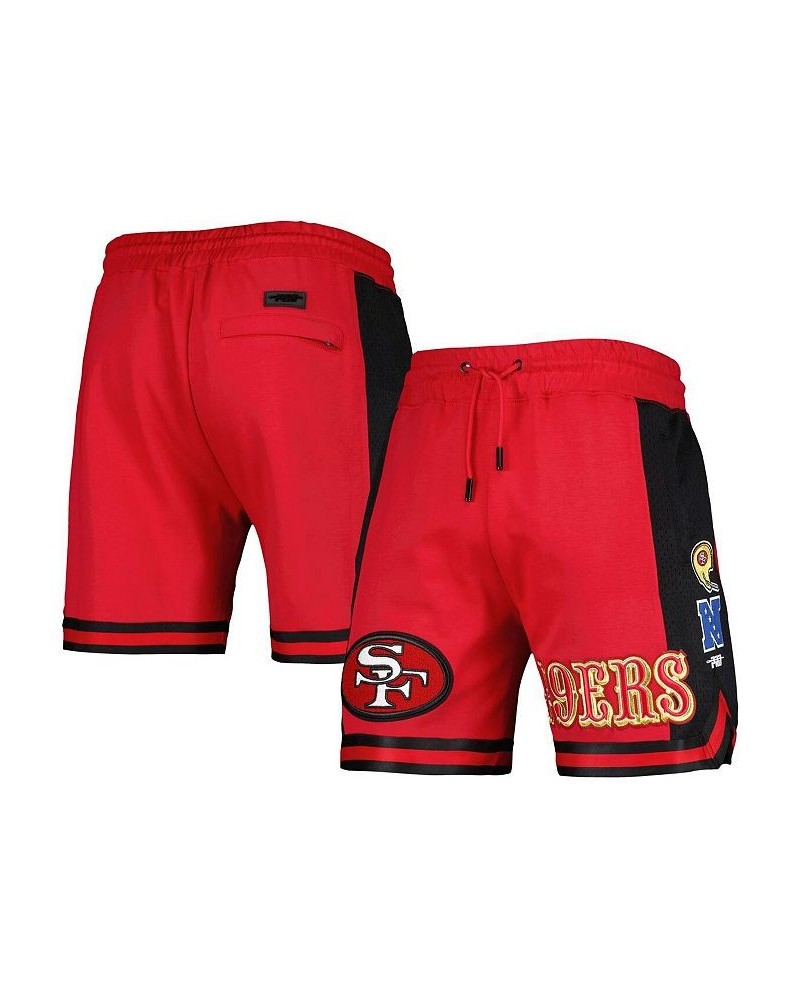 Men's Scarlet San Francisco 49ers Retro Classic 2.0 Shorts $37.20 Shorts