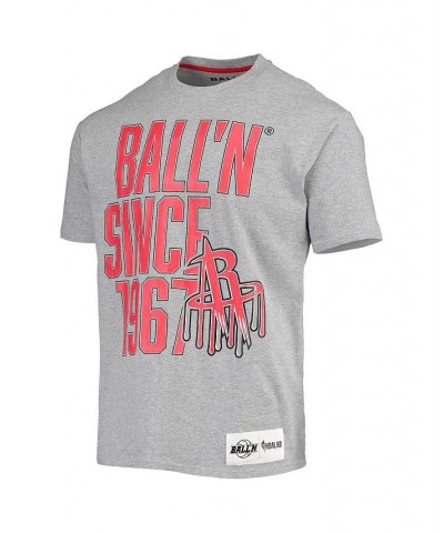 Men's Heather Gray Houston Rockets Since 1967 T-shirt $18.01 T-Shirts