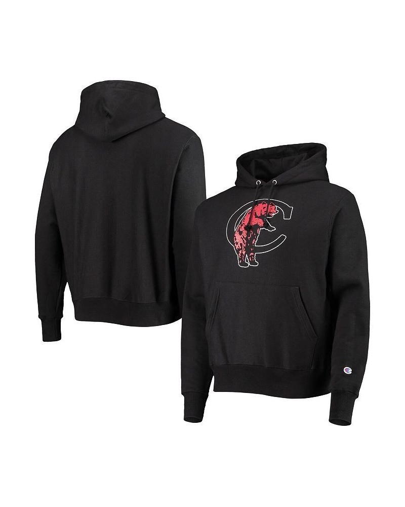 Men's Black Cincinnati Bearcats Vault Logo Reverse Weave Pullover Hoodie $48.44 Sweatshirt