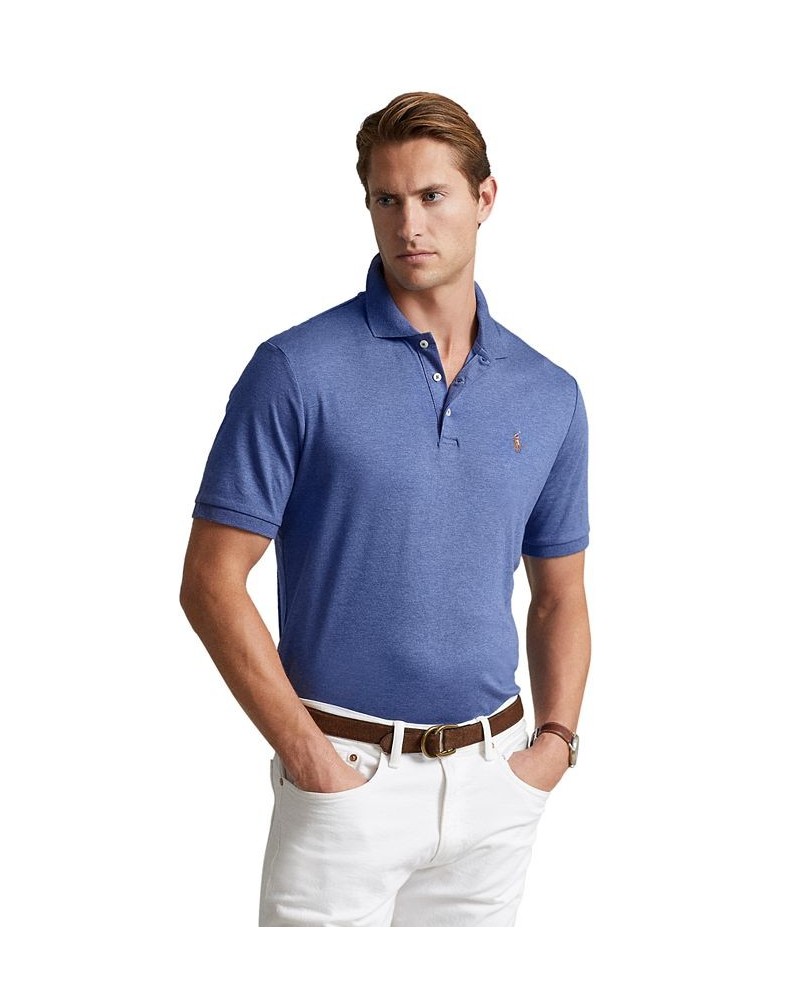 Men's Classic-Fit Soft Cotton Polo Shirt PD06 $56.40 Polo Shirts