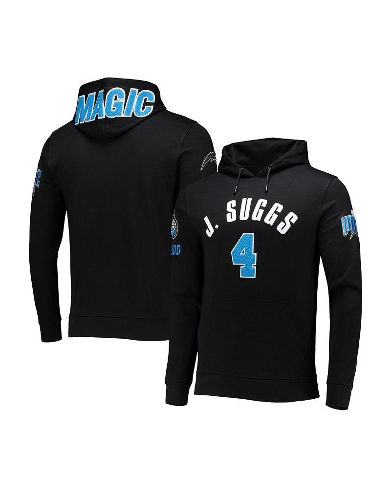 Men's Jalen Suggs Black Orlando Magic Team Player Pullover Hoodie $42.32 Sweatshirt