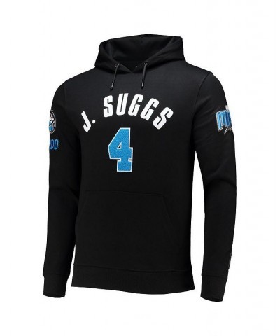 Men's Jalen Suggs Black Orlando Magic Team Player Pullover Hoodie $42.32 Sweatshirt