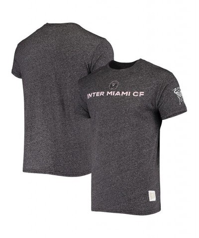 Men's Black Inter Miami CF Mock Twist T-shirt $23.84 T-Shirts