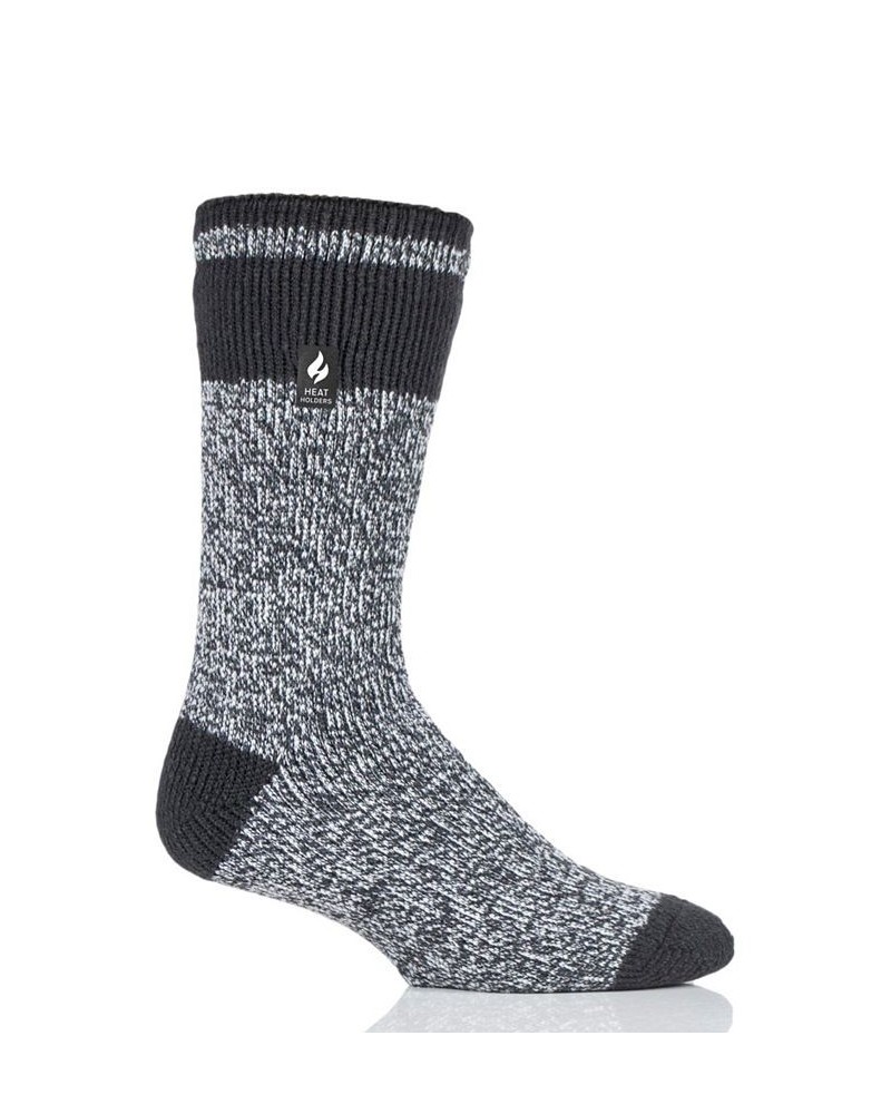 Men's Rook Block Twist Crew Sock Black $12.46 Socks