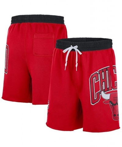 Men's Chicago Bulls 75th Anniversary Courtside Fleece Shorts $35.25 Shorts