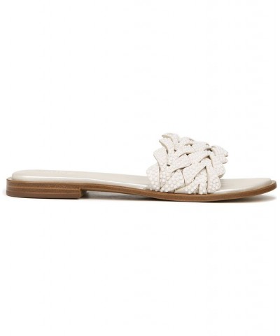 Fernanda Slide Sandals White $39.24 Shoes