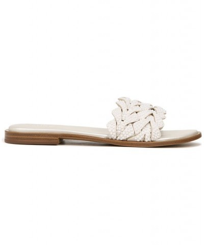 Fernanda Slide Sandals White $39.24 Shoes