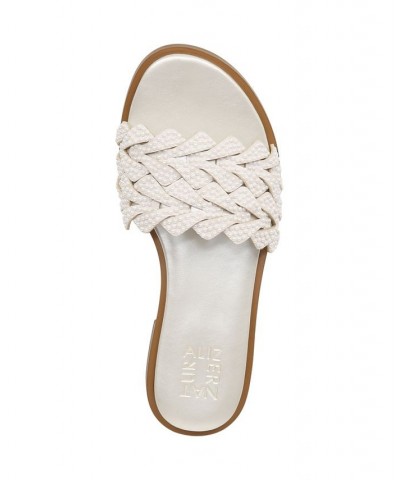 Fernanda Slide Sandals White $39.24 Shoes