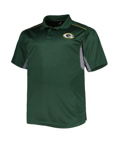 Men's Green Green Bay Packers Big and Tall Team Color Polo Shirt $29.57 Polo Shirts