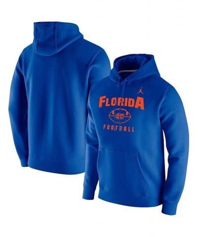 Men's Brand Royal Florida Gators Football Oopty Oop Club Fleece Pullover Hoodie $40.49 Sweatshirt