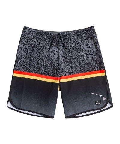 Quicksilver Men's Surfsilk Division Scallop 19" Board Shorts Black $36.57 Swimsuits