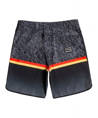 Quicksilver Men's Surfsilk Division Scallop 19" Board Shorts Black $36.57 Swimsuits