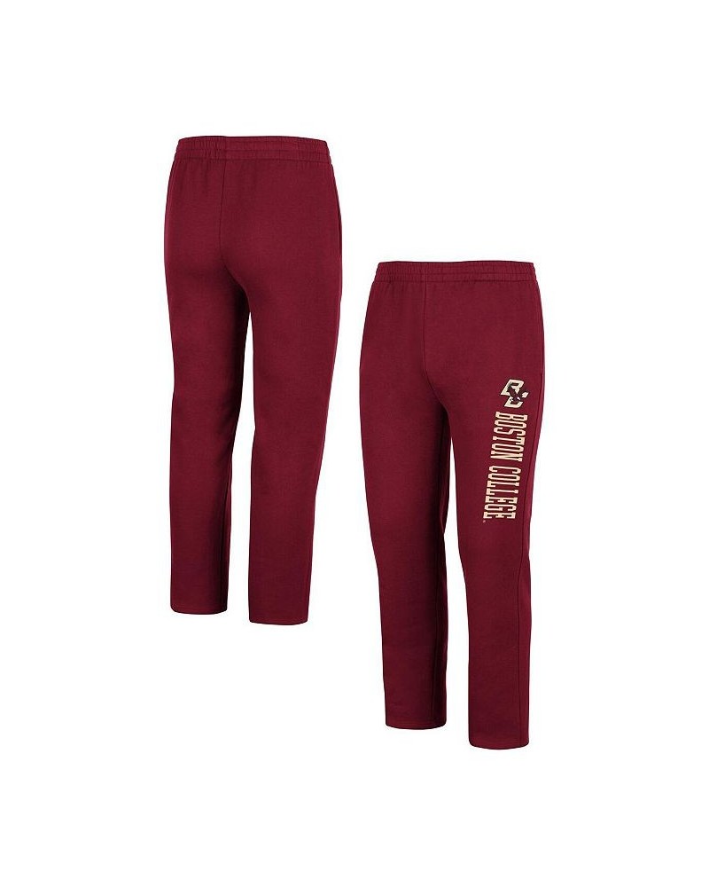 Men's Maroon Boston College Eagles Fleece Pants $22.00 Pants