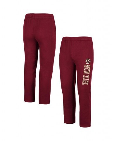 Men's Maroon Boston College Eagles Fleece Pants $22.00 Pants