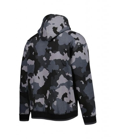 Men's Black Denver Broncos Camo Pullover Hoodie $39.36 Sweatshirt