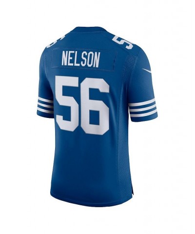 Men's Quenton Nelson Royal Indianapolis Colts Alternate Vapor Limited Jersey $52.70 Jersey