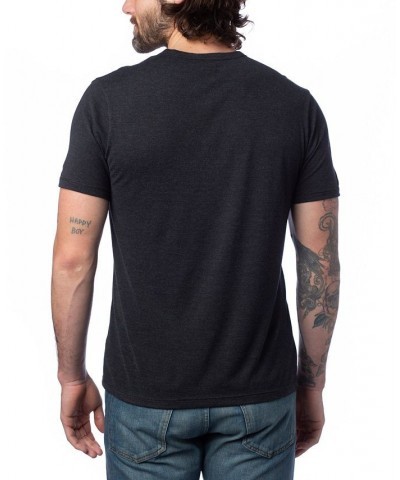 Men's Modal Tri-Blend Crewneck T-shirt Black $17.63 T-Shirts