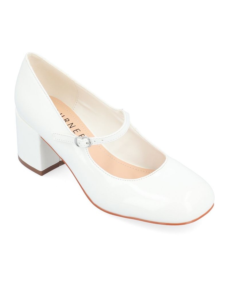 Women's Okenna Heels White $52.99 Shoes