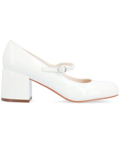 Women's Okenna Heels White $52.99 Shoes