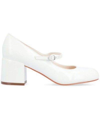 Women's Okenna Heels White $52.99 Shoes