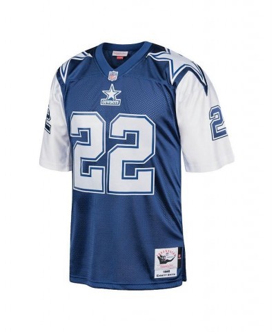 Men's Mitchell & Ness Emmitt Smith Navy Dallas Cowboys 1995 Authentic Throwback Retired Player Jersey $93.00 T-Shirts