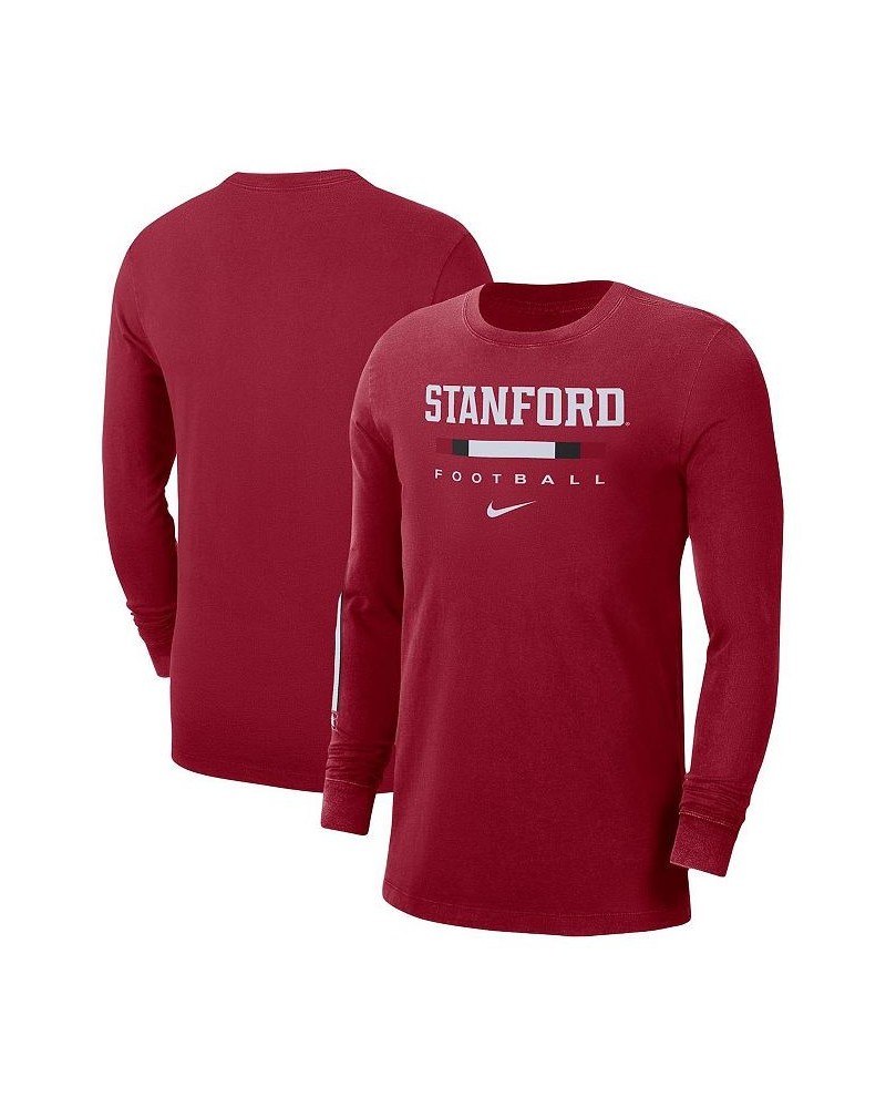 Men's Cardinal Stanford Cardinal Word Long Sleeve T-shirt $19.07 T-Shirts