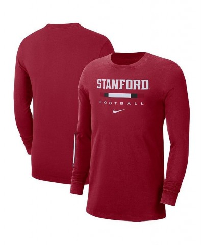 Men's Cardinal Stanford Cardinal Word Long Sleeve T-shirt $19.07 T-Shirts