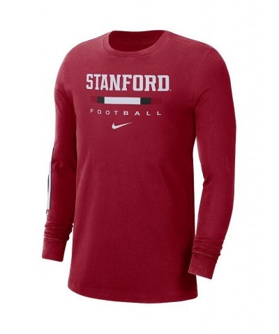 Men's Cardinal Stanford Cardinal Word Long Sleeve T-shirt $19.07 T-Shirts