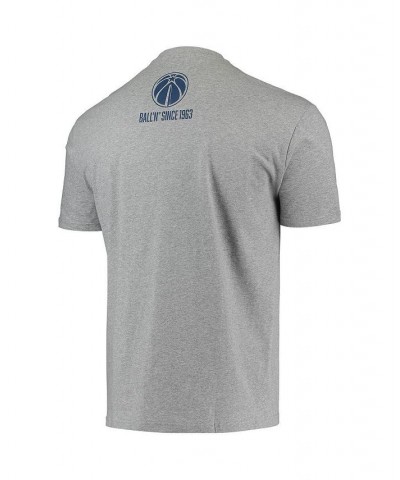 Men's Heather Gray Washington Wizards Since 1963 T-shirt $20.05 T-Shirts