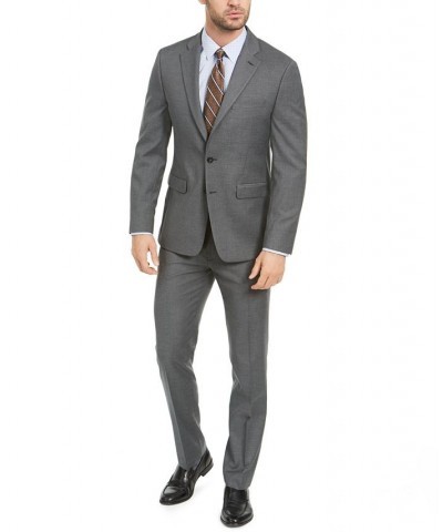 Men's Flex Plain Slim Fit Suits PD06 $53.20 Suits