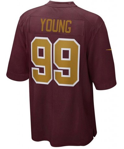 Men's Chase Young Burgundy Washington Football Team Alternate Game Jersey $49.40 Jersey