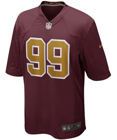 Men's Chase Young Burgundy Washington Football Team Alternate Game Jersey $49.40 Jersey