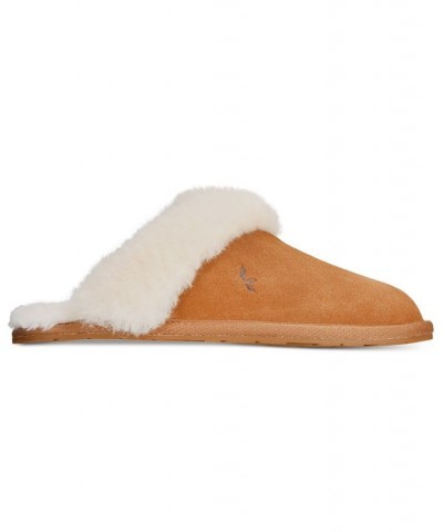 Women's Milo Slippers Brown $37.48 Shoes