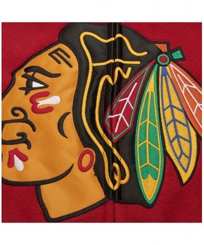 Men's Red Chicago Blackhawks Hockey Jersey Jumper $45.10 Jersey