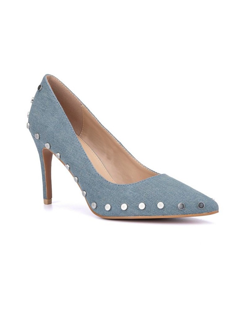 Layne Women's Pumps Blue $38.68 Shoes