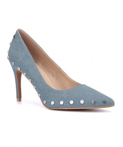 Layne Women's Pumps Blue $38.68 Shoes