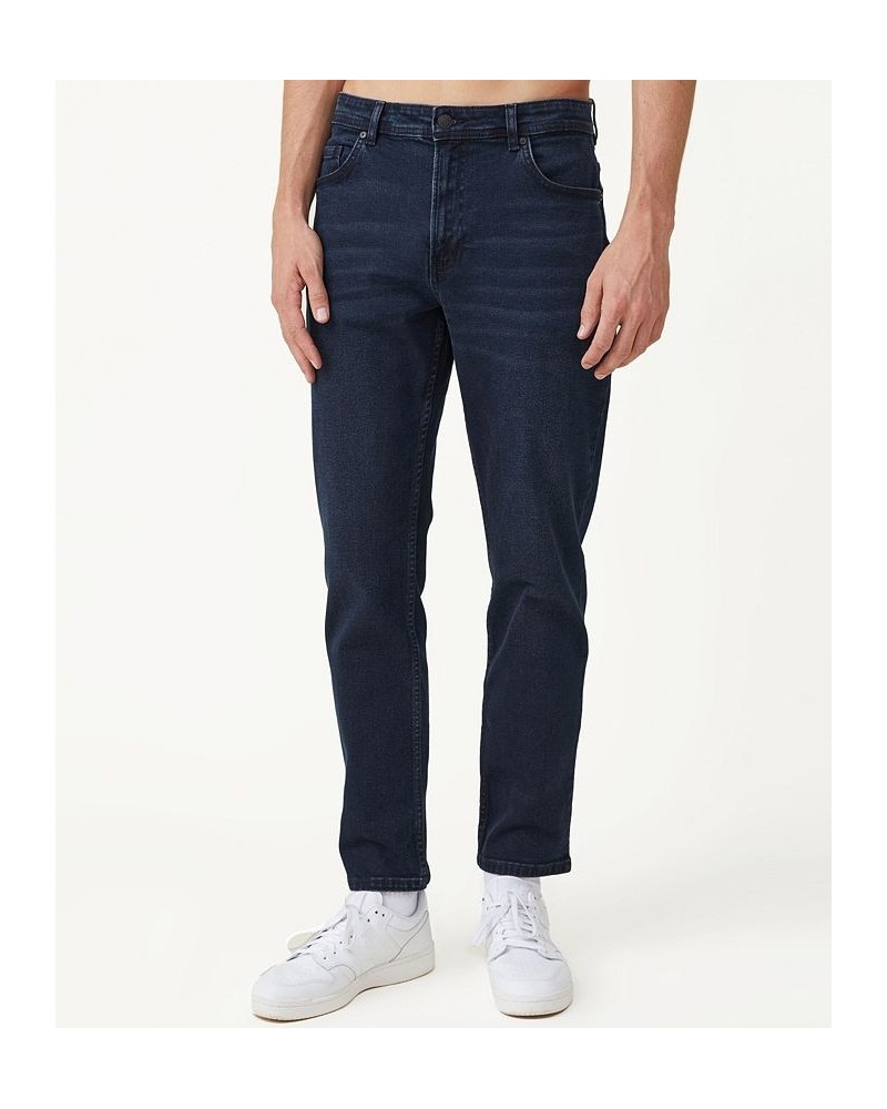 Men's Slim Straight Jeans Blue $31.79 Jeans