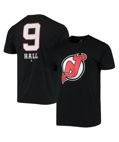 Men's Branded Taylor Hall Black New Jersey Devils Underdog T-shirt $14.40 T-Shirts