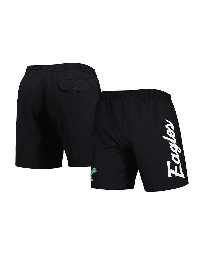 Men's Black Philadelphia Eagles Team Essentials Nylon Shorts $43.00 Shorts