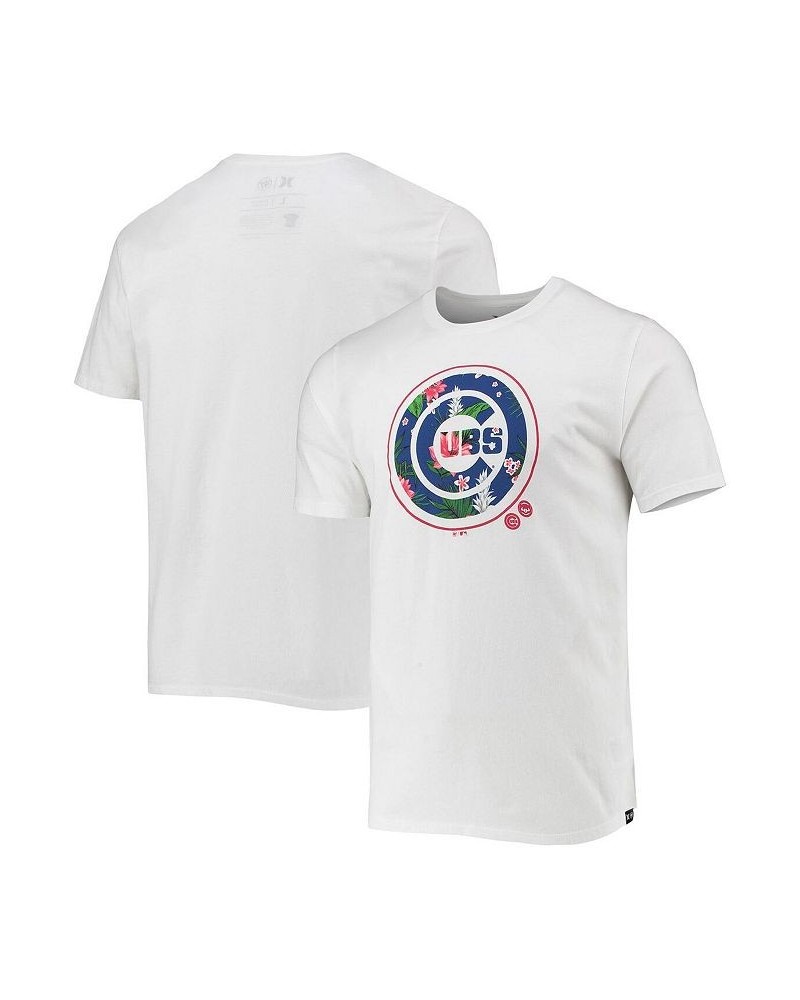 Men's x '47 Brand White Chicago Cubs Everyday T-shirt $22.94 T-Shirts